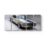 Ford Mustang Cobra Tablosu 162 x 70-5 Parçalı