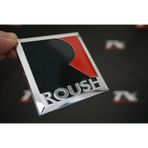 Ford Mustang ROUSH Ön Panjur Vidalı Logo Krom Metal 3M Plaka