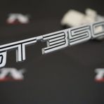 Ford Mustang Shelby Gt350 Krom Metal Logo Amblem