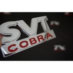Ford Mustang Shelby Svt Cobra Bagaj Krom Metal 3M 3D Logo Amblem (548530258)