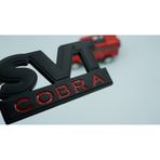 Ford Mustang Shelby Svt Cobra Vidalı Krom Metal 3D Logo Amblem (547069588)