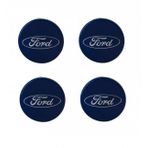 Ford Orjinal Jant Gobegi Jant Kapagi Takim Koyu Mavi 54,5 Mm 4 Adet