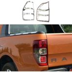 Ford Ranger 2016 Sonrasi Arka Stop Kaplama Abs Krom