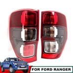 Ford Ranger Arka Stop Lambası Sağ-Sol Takım Sisli 2012- Siyah Zemin