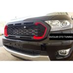 Ford Ranger T8 Ön Panjur Seti 2018 ve üzeri Ledli Mustang Logolu