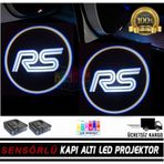 Ford RS Araçlar İçin Pilli Yapıştırmalı Kapı Altı Led Logo