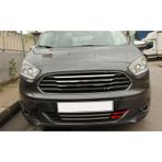 Ford Tourneo Courıer 2014-2018 Krom Ön Tampon Çıtası 2 Parça