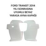 Ford Transit 2014 Sonrası Uyumlu Beyaz Yarasa Ayna Kapağı