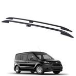 Ford Transit Connect 2013-2024 Kısa Şase Van Araç Üstü Alüminyum Tavan Yan Rayları Plus Serisi - Siyah