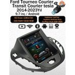 Ford Transit Courier Tourneo Courier 2014-2023 Uyumlu 9.7 Inç Tesla Ekran Android 14 Multimedya Navigasyon Kablosuz Carplay Android Auto Geri Görüş Kameralı Conio 2gb Ram 32GB - Siyah