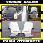 Ford Transit Mk8 2014 Üzeri Krom 2 Parça Ayna Kapağı