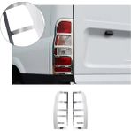 Ford Transit Uyumlu 2003-2014 Stop Çerçevesi 2 Parça Paslanmaz Çelik