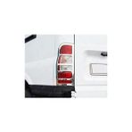 Ford Transit Uyumlu Krom Stop Çerçeve 2 Parça 2000-2014 Paslanmaz Çelik - Gümüş