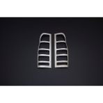 Ford Transit Uyumlu Stop Çerçeçevesi 2 Parça 2000-2013 Paslanmaz Krom