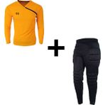 Foreak Kaleci Forması + Pantolon - Turuncu - 9 - 10 Yaş