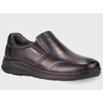 Forelli 47927 Nexus-H Hakiki Deri Ultra Comfort Bağsız Siyah Erkek Günlük Ayakkabı