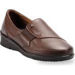 Forelli 48001-G Terte Taba Deri Comfort Kadın Günlük Ayakkabı