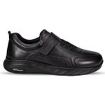 Forelli 49901-H Trieste 40/45 Hakiki Deri Anatomik Ultra Comfort Taban Geniş Rahat Kalıp Siyah Erkek Günlük Ayakkabı