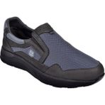 Forelli Comfort Üzeri File Erkek Spor Ayakkabı FOR-46005 Füme