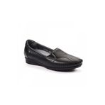 FORELLİ Kadın Loafer Günlük Ayakkabı, Siyah, 36