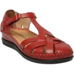 Forelli Larni-Z 22526 Günlük Taba Kadın Sandalet - Kırmızı