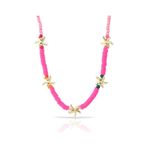 Forentina PS1482 Deniz Yıldızı Pembe Fimo Kolye