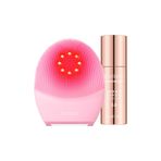 FOREO Fresh & Lifted Paketi - LUNA 4 plus Normal Yüz Temizleme Fırçası + SUPERCHARGED SERUM 2.0, 30ml - Yakın Kızılötesi Işık Terapisi - Yüz Temizleyici Masaj Fırçası - Mikro Akımlı Yüz Bakım Cihazı