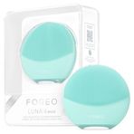 FOREO LUNA 4 mini Yüz Temizleme Fırçası ve Yüz Masaj Aleti - Premium Yüz Bakımı - Yüz Bakım Ürünlerinin Emilimini Artırır - Basit Cilt Bakım Araçları - Tüm Cilt Tipleri İçin - Arctic Blue