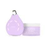 FOREO Smooth & Resurface KIWI derma Mikrodermabrazyon Makinesi - Yüz için Siyah Nokta Temizleyici + KIWI Aktif Gözenek ve Siyah Nokta Maskesi, 100g - Gözenek Bantsız Vakumlu Siyah Nokta Temizleyici