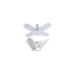 Forest Beyaz Mini Pervane Katlanabilir Led Ampul E27 2000 Lümen 24w