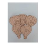 Forester Toys 5'li Hava Balonu Ahşap Boyama Oyuncak Aktivite Yaz Okulu Kreş Kurs Anaokulu Etkinlik Sanat Seti