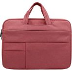 Forestl Digital 12 Inç Laptop Çantası Çok Fonksiyonlu Stil Dizüstü Bilgisayar Kılıfı Gizleme Saplı Askı (Yurt Dışından) - 34x25x3 - Pembe