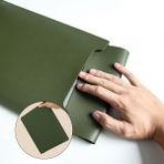 Forestl Digital 13 Inç Pu Deri Laptop Çantası Ultra Ince Dikey Dizüstü Bilgisayar Kılıfı Matcha i (Yurt Dışından) - 32x24x1 - Açık Yeşil