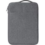 Forestl Digital 14 15.4 Inç Dikey Laptop Çantası Yumuşak Astarlı Notebook Çantası (Yurt Dışından) - 39x28x3 - Koyu Gri