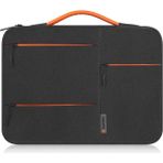 Forestl Digital 14 Inç Dizüstü Bilgisayar İçin Saplı Çanta Stil Fermuarlı Laptop Çantası (Yurt Dışından) - 35x27x3 - Siyah
