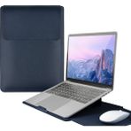 Forestl Digital 14 Inç Laptop Çantası Su Geçirmez Ayarlanabilir Standlı Taşıma Çantası Lacivert (Yurt Dışından) - 33x25x2 - Koyu Mavi