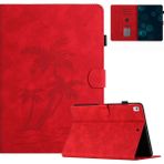 Forestl Digital iPad 10.2 (2020 2019) Pu Deri Kart Yuvası Stand Tablet Kılıfı (Yurt Dışından) - Kırmızı