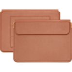 Forestl Digital Pu Deri Su Geçirmez Dizüstü Bilgisayar Kol Çantası Yatay Taşıma Çantası MacBook Air 13.3 Inç (Yurt Dışından) - 36x24x2 - Kahverengi