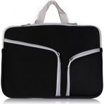 Forestl Digital Retina Ekranlı 13,3 Inç Macbook Air/pro/pro İçin Fermuarlı Çanta (Yurt Dışından) - 30x21x3 - Siyah