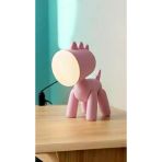Forever Figürlü Masa Lambası Şarjlı Pembe