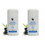 Forever Living Products Aloe Ever-Shield Deodorant Stick, Aloe Vera İçerikli, Alüminyum İçermez, 92.1g, 2 Adet