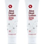 Forever Living Products Forever Living Aloe Heat Lotion Isıtıcı Masaj Kremi 2 Adet 118 ml Yumuşatıcı Özellikli