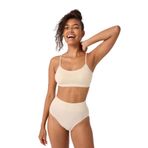 FOREVER MORE Bel Toparlayıcı Şekillendirici Yüksek Bel Slip Korse Dikişsiz ten-2XL