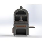 Forge 100 cm Barbekü - Siyah