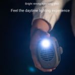 Forge Jungle 8000MAH Bel Asılı Fan Taşınabilir Mini Yapraksız Fan Ubs Acil Şarj Asılı Boyun Fan Spor Fan Sarı (Yurt Dışından) - Süpürge Yedek Parçaları