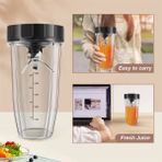 Forge Jungle Ninja Için Blender Yedek Parçaları, 24 Oz Fincan 7 Yüzgeç Çıkarıcı Bıçak, Nutri Ninja Auto Iq BN801 SS101 BL480-30 BL641 (Yurt Dışından) - Süpürge Yedek Parçaları