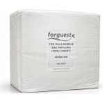 Forguest Tek Kullanımlık Saç Havlusu 40X80 cm 100 Adet Hijyenik Kuaför Havlusu Nonwoven Saç Kurulama Havlusu