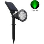Forlife 18WATT Solar Çim / Bahçe Aydınlatma Armatürü - Yeşil