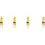 Forlife 3 Watt 12V Ac/dc Cob G4 Mini Ampul - 4 Adet - Sarı