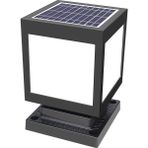 Forlife 30 Watt Solar Set Duvar Üstü Ayaklı Dekoratif Küp Armatür - Beyaz